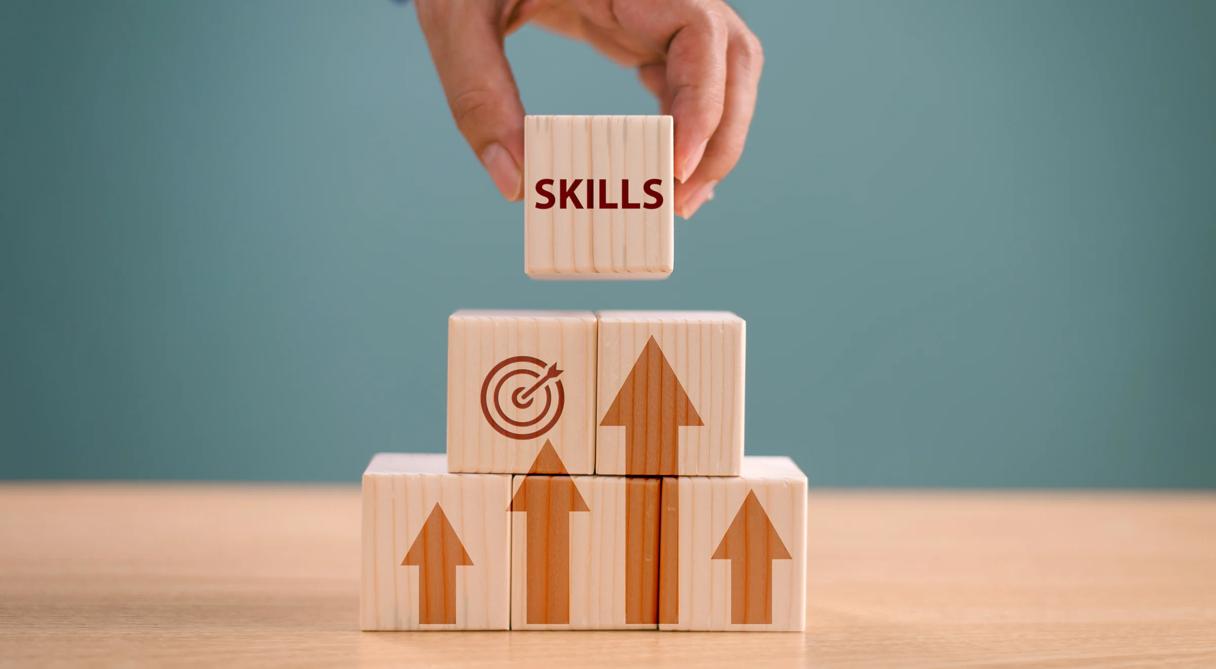 Skill individual development concept